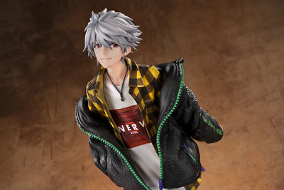 Shin Seiki Evangelion - Nagisa Kaworu - 1/7 - Ver. Radio Eva, Part 2 (Hobby Max)ㅤ – Hobby Max – ActionFigureBrasil — com base expositora