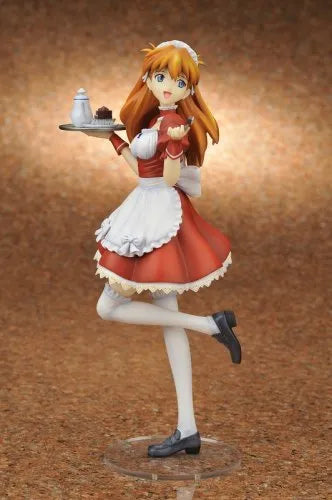 Shin Seiki Evangelion - Souryuu Asuka Langley - 1/7 - Maid Ver.ㅤ – Kotobukiya – ActionFigureBrasil — close