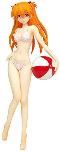 Shin Seiki Evangelion - Souryuu Asuka Langley - Beach Queens - Comic Ver. (Wave)ㅤ – Wave – ActionFigure Brasil