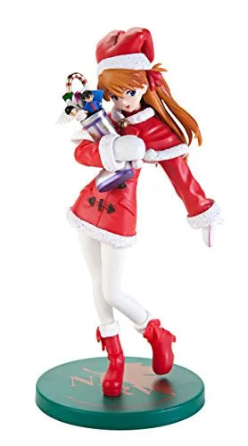 Shin Seiki Evangelion - Souryuu Asuka Langley - PM Figure - Christmasㅤ – Sega – ActionFigure Brasil
