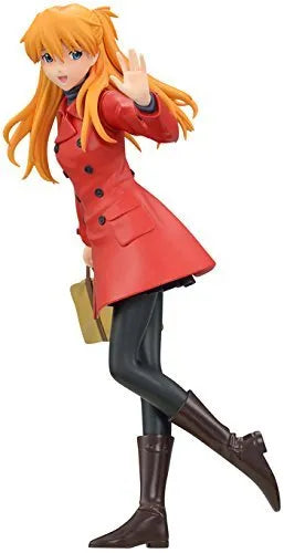 Shin Seiki Evangelion - Souryuu Asuka Langley - PM Figure - Coat Figureㅤ – Sega – ActionFigure Brasil
