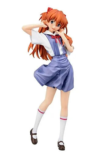 Shin Seiki Evangelion - Souryuu Asuka Langley - PM Figure - Seifuku Figureㅤ – Sega – ActionFigure Brasil