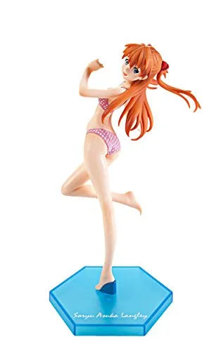 Shin Seiki Evangelion - Souryuu Asuka Langley - PM Figure - Summer Beachㅤ – Sega – ActionFigure Brasil
