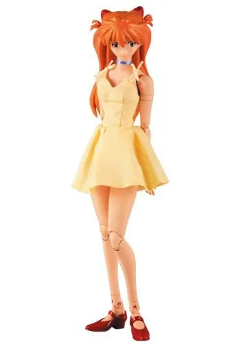 Shin Seiki Evangelion - Souryuu Asuka Langley - Real Action Heroes #311 - 1/6 - SunYellow Dress (Medicom Toy)ㅤ – Medicom Toy – ActionFigure Brasil