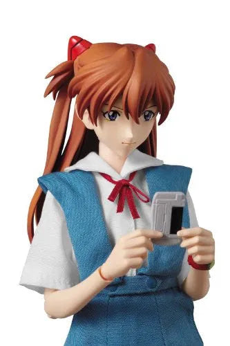Shin Seiki Evangelion - Souryuu Asuka Langley - Real Action Heroes #502 - 1/6 - Uniform Version (Medicom Toy)ㅤ – Medicom Toy – ActionFigure Brasil