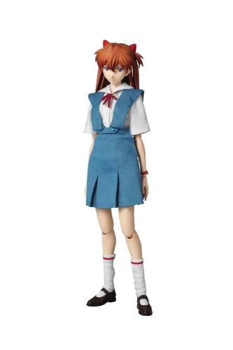 Shin Seiki Evangelion - Souryuu Asuka Langley - Real Action Heroes #502 - 1/6 - Uniform Version (Medicom Toy)ㅤ – Medicom Toy – ActionFigure Brasil — ambientada