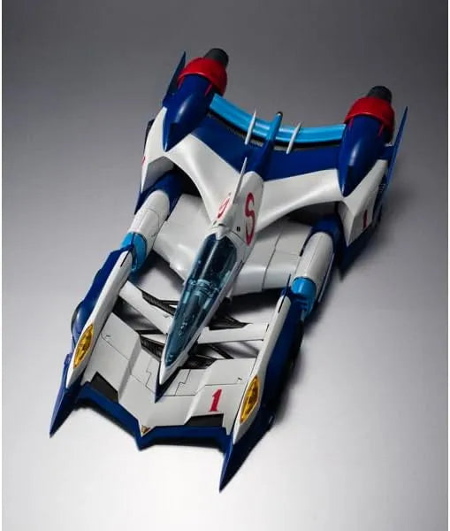 Shin Seiki GPX Cyber Formula SAGA - Shin Seiki GPX Cyber Formula SIN - ν-Asurada AKF-0/G - Variable Action Hi-Spec - 1/18 (MegaHouse)ㅤ – MegaHouse – ActionFigure Brasil
