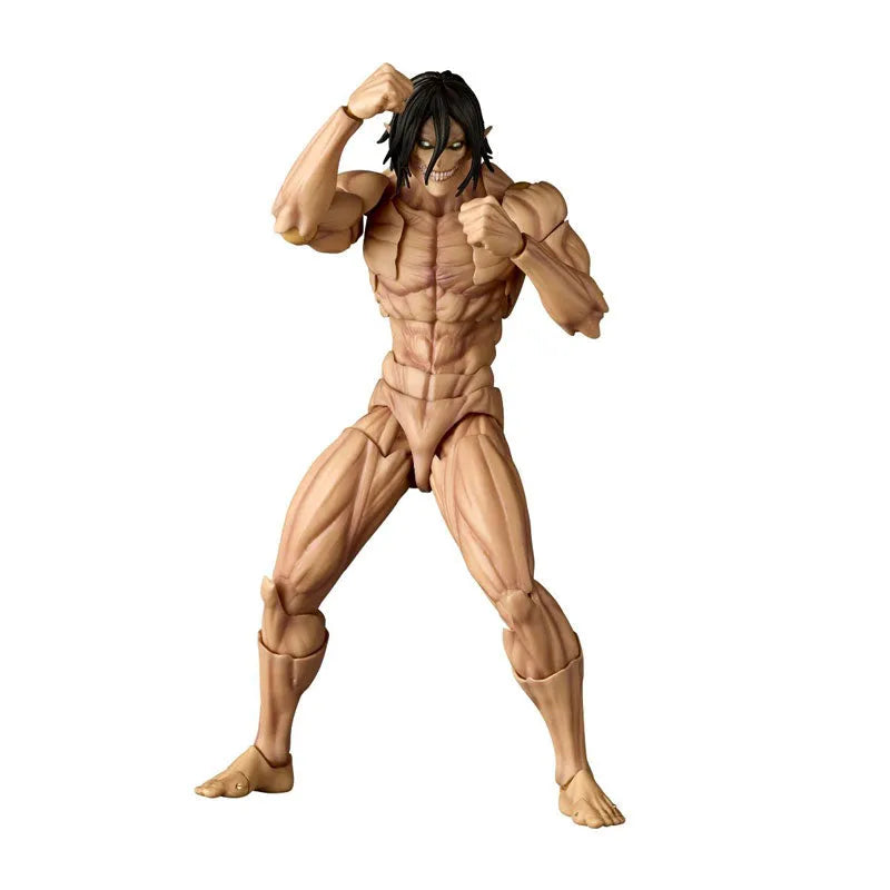 Shingeki no Kyojin - Eren Kyojin - Amazing Yamaguchi - Revoltech NR057 (Kaiyodo)ㅤ – Kaiyodo – ActionFigureBrasil