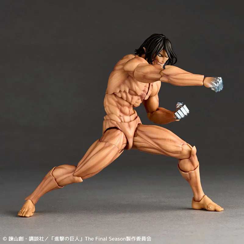 Shingeki no Kyojin - Eren Kyojin - Amazing Yamaguchi - Revoltech NR057 (Kaiyodo)ㅤ – Kaiyodo – ActionFigureBrasil