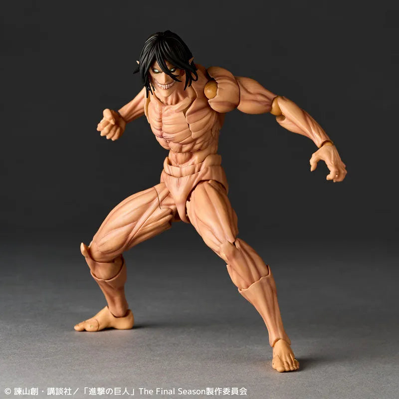 Shingeki no Kyojin - Eren Kyojin - Amazing Yamaguchi - Revoltech NR057 (Kaiyodo)ㅤ – Kaiyodo – ActionFigureBrasil