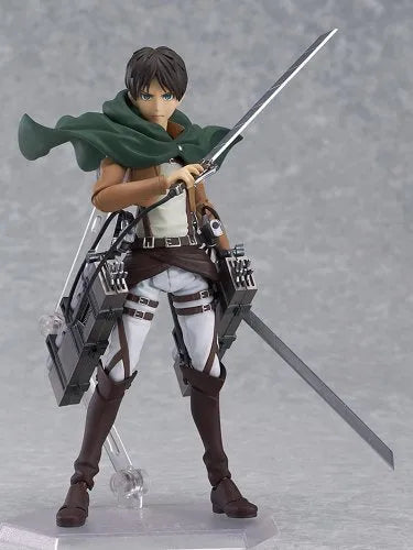 Shingeki no Kyojin - Eren Yeager - Figma #207 (Max Factory)ㅤ – Max Factory – ActionFigure Brasil