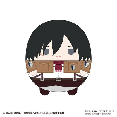 Shingeki no Kyojin - Fuwa Kororin - Plush Mascot - Shingeki no Kyojin Fuwa Kororin 2 - Set Of 6 (Max Limited, Takara Tomy A.R.T.S)ㅤ – Takara Tomy Arts – ActionFigureBrasil — detalhe do produto