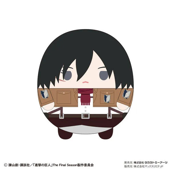 Shingeki no Kyojin - Fuwa Kororin - Plush Mascot - Shingeki no Kyojin Fuwa Kororin 2 - Set Of 6 (Max Limited, Takara Tomy A.R.T.S)ㅤ – Takara Tomy Arts – ActionFigureBrasil