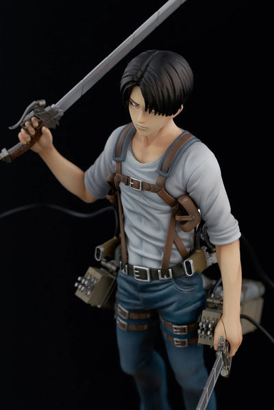 Shingeki no Kyojin - Levi - BRAVE-ACT - 1/8 - ver.2B (Sentinel)ㅤ – Sentinel As Manufacturer – ActionFigureBrasil — close