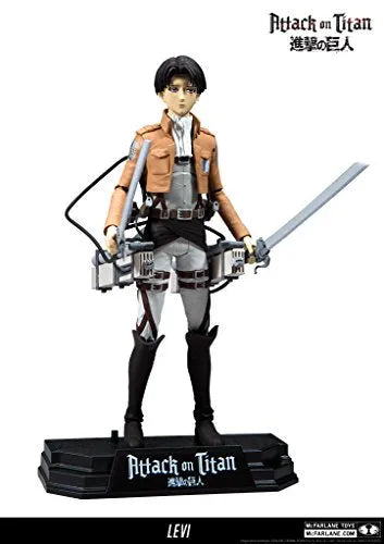 Shingeki no Kyojin - Levi - Color Tops: Green Wave (McFarlane Toys)ㅤ – McFarlane Toys – ActionFigureBrasil
