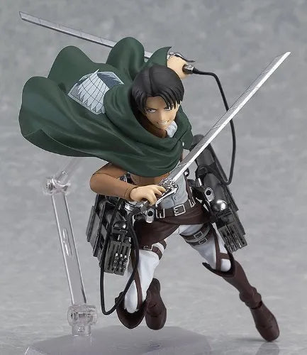 Shingeki no Kyojin - Levi - Figma #213 (Max Factory)ㅤ – Max Factory – ActionFigureBrasil