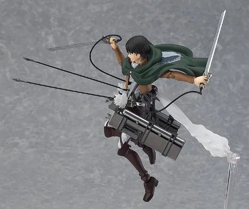 Shingeki no Kyojin - Levi - Figma #213 (Max Factory)ㅤ – Max Factory – ActionFigureBrasil