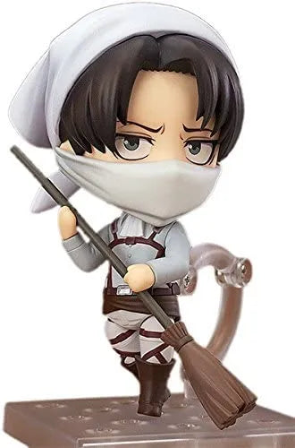 Shingeki no Kyojin - Levi - Nendoroid #417 - Cleaning ver. (Good Smile Company)ㅤ – Good Smile Company – ActionFigure Brasil