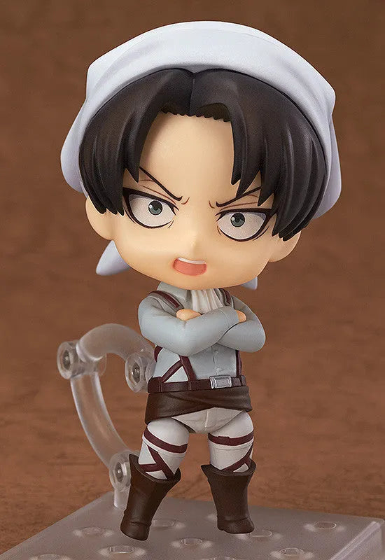 Shingeki no Kyojin - Levi - Nendoroid #417 - Cleaning ver. (Good Smile Company)ㅤ – Good Smile Company – ActionFigure Brasil