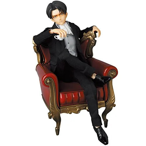 Shingeki no Kyojin - Levi - Real Action Heroes #697 - 1/6 - Suit Ver. (Medicom Toy)ㅤ – Medicom Toy – ActionFigureBrasil