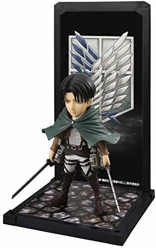 Shingeki no Kyojin - Levi - Tamashii Buddies (Bandai)ㅤ – Bandai – ActionFigure Brasil