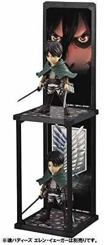 Shingeki no Kyojin - Levi - Tamashii Buddies (Bandai)ㅤ – Bandai – ActionFigure Brasil