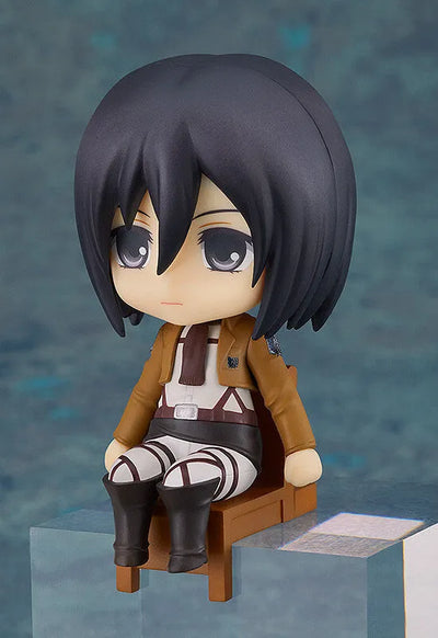 Shingeki no Kyojin - Mikasa Ackerman - Nendoroid - Nendoroid Swacchao (Good Smile Company)ㅤ – Good Smile Company – ActionFigureBrasil — ângulo diferente