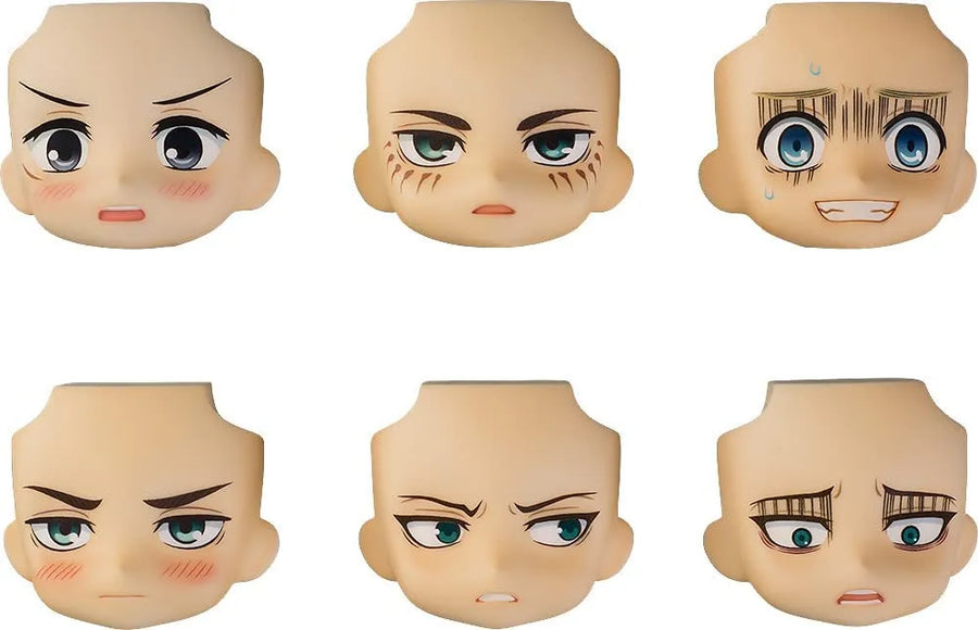 Shingeki no Kyojin - Nendoroid More Face Swap Shingeki no Kyojin - Box of 6 (Good Smile Company)ㅤ – Good Smile Company – ActionFigure Brasil