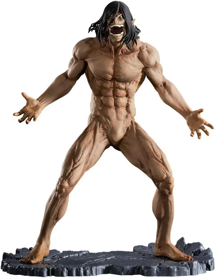 Shingeki no Kyojin The Final Season - Eren Kyojin - Ichiban Kuji Shingeki no Kyojin ~Jiyuu o Motomete~ - Mega Impact - A Prize (Bandai Spirits)ㅤ – Bandai Spirits – ActionFigureBrasil