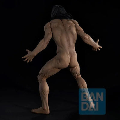 Shingeki no Kyojin The Final Season - Eren Kyojin - Ichiban Kuji Shingeki no Kyojin ~Jiyuu o Motomete~ - Mega Impact - A Prize (Bandai Spirits)ㅤ – Bandai Spirits – ActionFigureBrasil — ambientada