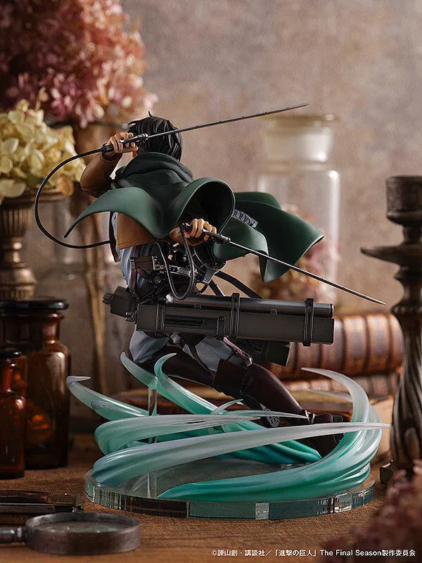 Shingeki no Kyojin The Final Season - Levi - 1/6 - Humanity's Strongest Soldier (Pony Canyon) [Shop Exclusive]ㅤ – Pony Canyon – ActionFigure Brasil