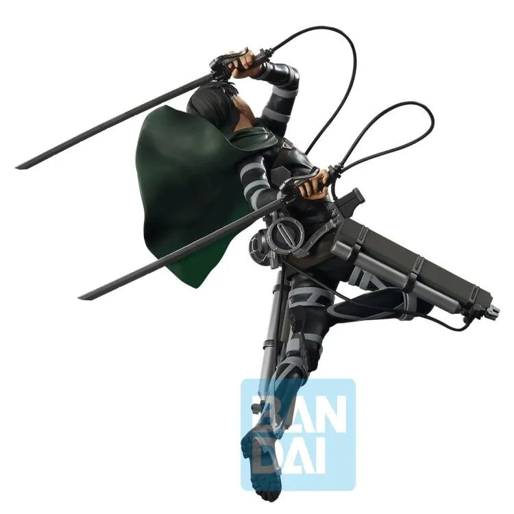 Shingeki no Kyojin The Final Season - Levi - Ichiban Kuji Shingeki no Kyojin ~Jiyuu o Motomete~ - C Prize (Bandai Spirits)ㅤ – Bandai Spirits – ActionFigure Brasil