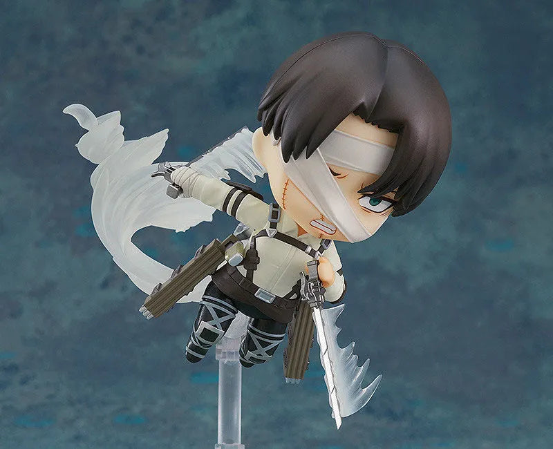 Shingeki no Kyojin The Final Season - Levi - Nendoroid #2002 - The Final Season Ver. - 2026 Re-release (Good Smile Company)ㅤ – Good Smile Company – ActionFigure Brasil