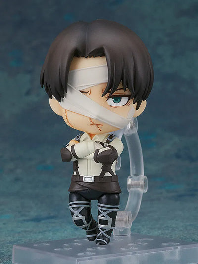 Shingeki no Kyojin The Final Season - Levi - Nendoroid #2002 - The Final Season Ver. (Good Smile Company)ㅤ – Good Smile Company – ActionFigure Brasil