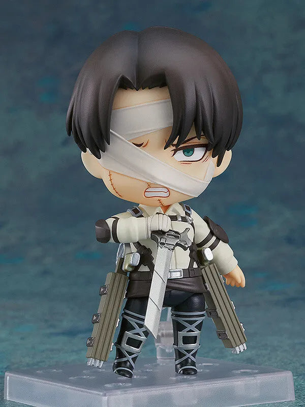 Shingeki no Kyojin The Final Season - Levi - Nendoroid  #2002 - The Final Season Ver. (Good Smile Company)ㅤ – Good Smile Company – ActionFigure Brasil