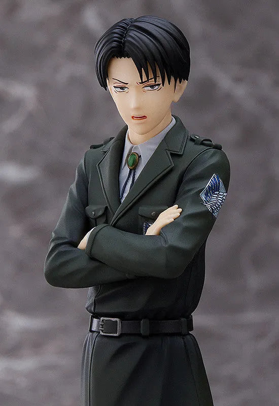 Shingeki no Kyojin The Final Season - Levi - Pop Up Parade - Dark Color Ver. (Good Smile Company)ㅤ – Good Smile Company – ActionFigureBrasil