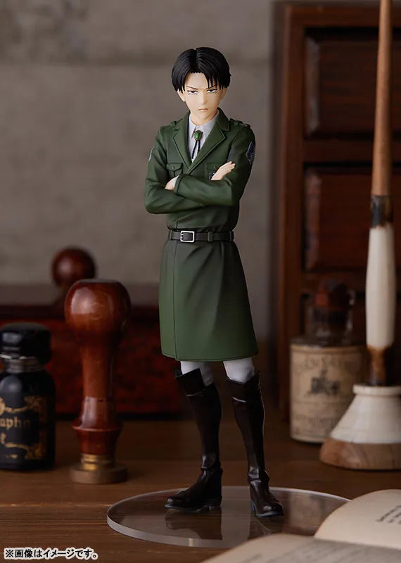 Shingeki no Kyojin: The Final Season - Levi - Pop Up Parade (Good Smile Company)ㅤ – Good Smile Company – ActionFigureBrasil