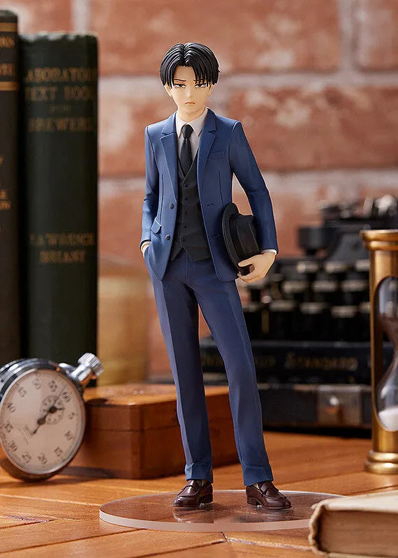 Shingeki no Kyojin The Final Season - Levi - Pop Up Parade - Suit Ver. (Good Smile Company)ㅤ – Good Smile Company – ActionFigureBrasil