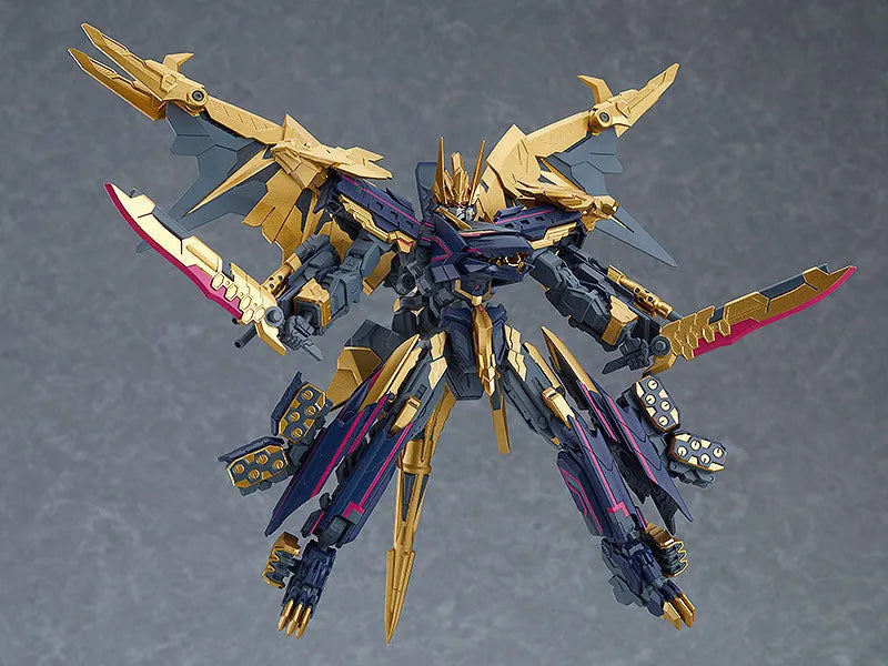 Shinkansen Henkei Robo Shinkalion - Black Shinkalion - Moderoid (Good Smile Company)ㅤ – Good Smile Company – ActionFigureBrasil