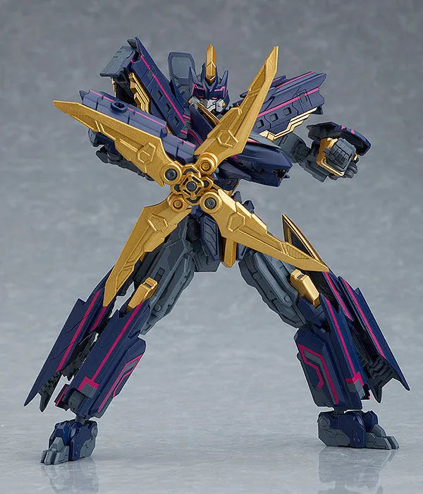 Shinkansen Henkei Robo Shinkalion - Black Shinkalion - Moderoid (Good Smile Company)ㅤ – Good Smile Company – ActionFigureBrasil