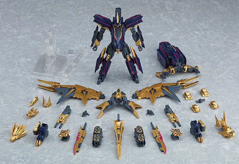 Shinkansen Henkei Robo Shinkalion - Black Shinkalion - Moderoid (Good Smile Company)ㅤ – Good Smile Company – ActionFigureBrasil