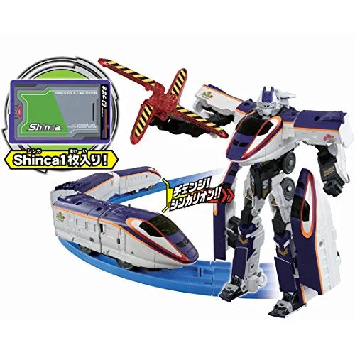 Shinkansen Henkei Robo Shinkalion - E3 Tsubasa - Shinkalion DXS04 (Takara Tomy)ㅤ – Takara Tomy – ActionFigureBrasil
