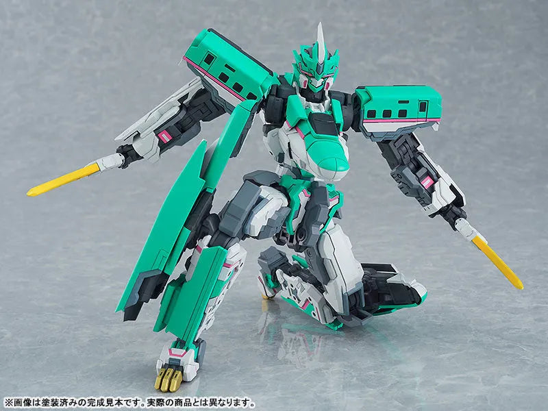 Shinkansen Henkei Robo Shinkalion Z - E5 Hayabusa - E5 Yamanote - Moderoid (Good Smile Company)ㅤ – Good Smile Company – ActionFigureBrasil