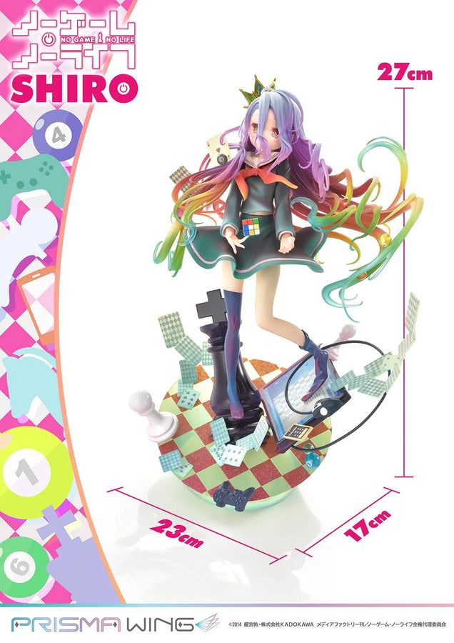 Shiro (Regular Version) NO GAME NO LIFE – Prime1Studio – ActionFigure Brasil