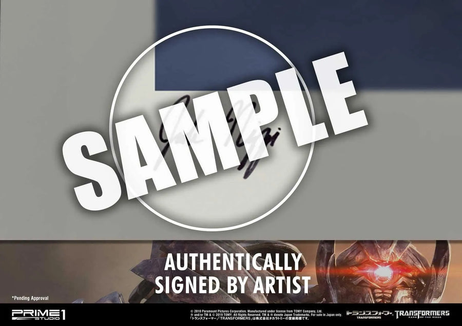 Shockwave (Art Print Edition) Transformers: Dark of the Moon (Film) – Prime1Studio – ActionFigure Brasil