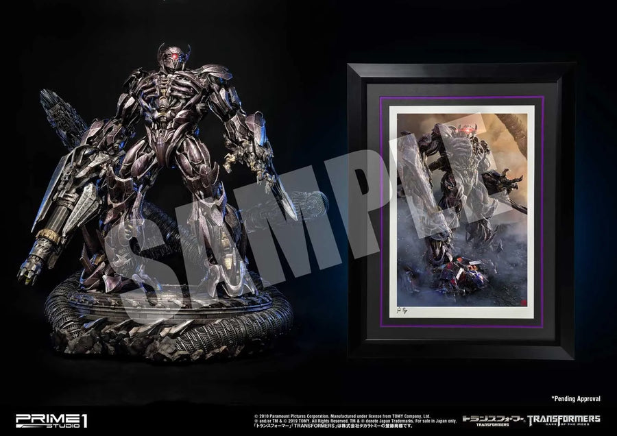 Shockwave (Art Print Edition) Transformers: Dark of the Moon (Film) – Prime1Studio – ActionFigure Brasil