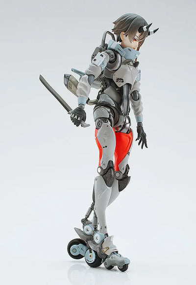 Shoujo Hatsudouki - Motored Cyborg Runner SSX_155 - Mandarin Surf (Max Factory, Sentinel)ㅤ – Sentinel – ActionFigureBrasil — com base expositora