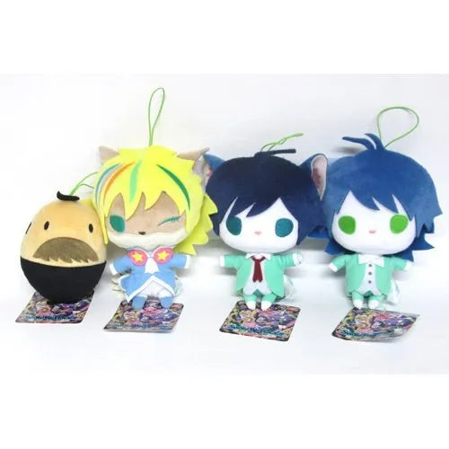 Show By Rock!! - Riku - Kai - Shuu☆Zou - Plush Strap - Show By Rock!! Trichronika Plush - Wink - Setㅤ – FuRyu – ActionFigure Brasil