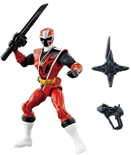 Shuriken Sentai Ninninger - Akaninger - Nin Nin Action Series (Bandai)ㅤ – Bandai – ActionFigure Brasil