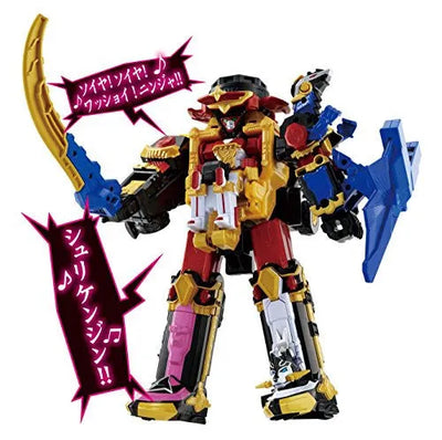 Shuriken Sentai Ninninger - Shurikenjin - Shuriken Gattai DX (Bandai)ㅤ – Bandai – ActionFigureBrasil — acessórios